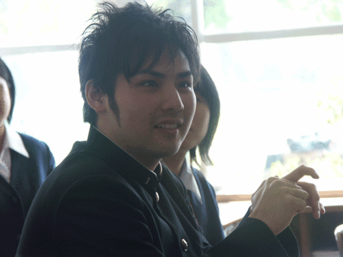 三郎役の木佐貫君